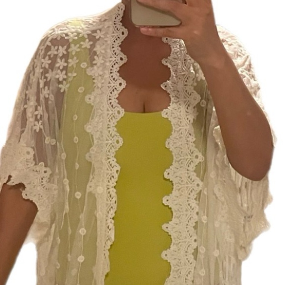 Lace Cover-Up - Picture 2 of 2